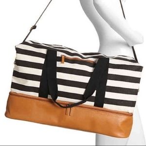 Weekender Duffel Bag with Shoe Compartment